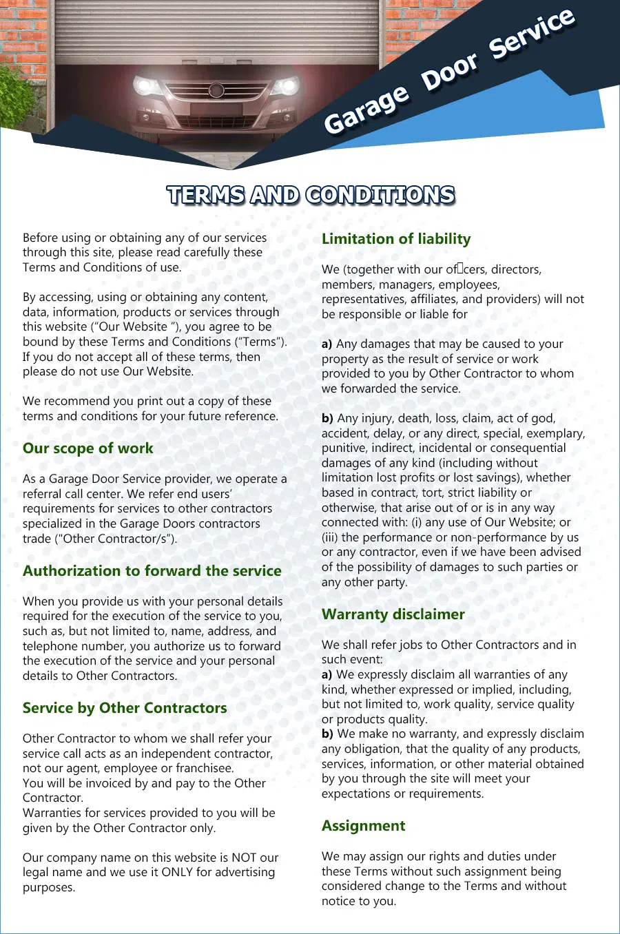 Eagle Garage Door Service Milton, MA 617-944-5004